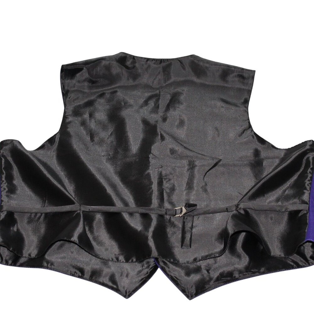 Vesuvio Napoli 2XL XXL Vest Waist Coat 5 Button Formal Dress Prom Wedding Party - Picture 5 of 11